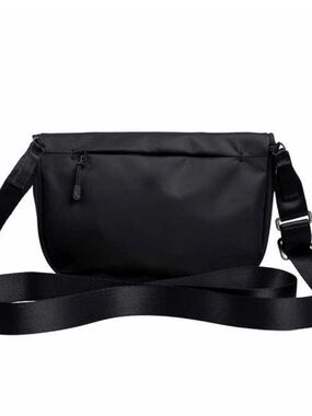 Lole Black Slim Crossbody Bag with Front Zip Pocket